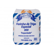 FARINHA DE TRIGO FRANCESA 000 25KG - SACO