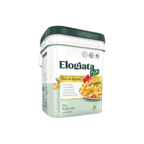 ÓLEO DE ALGODÃO ELOGIATA BALDE 14.5KG1 15.8L