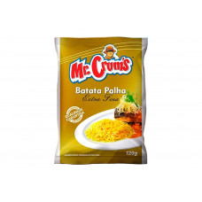 BATATA PALHA EXTRA FINA MR CRUMS 120G - UNIDADE