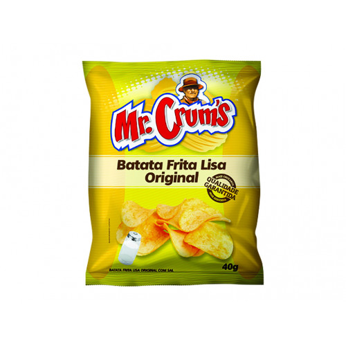 BATATA MR CRUMS ORIGINAL LISA 40G - UNIDADE