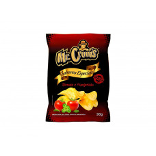 BATATA MR CRUMS TOMATE E MANJERICÃO 90G - UNIDADE