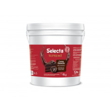 GANACHE RECHEIO SELECTA SABOR CHOCOLATE MEIO AMARGO 4KG